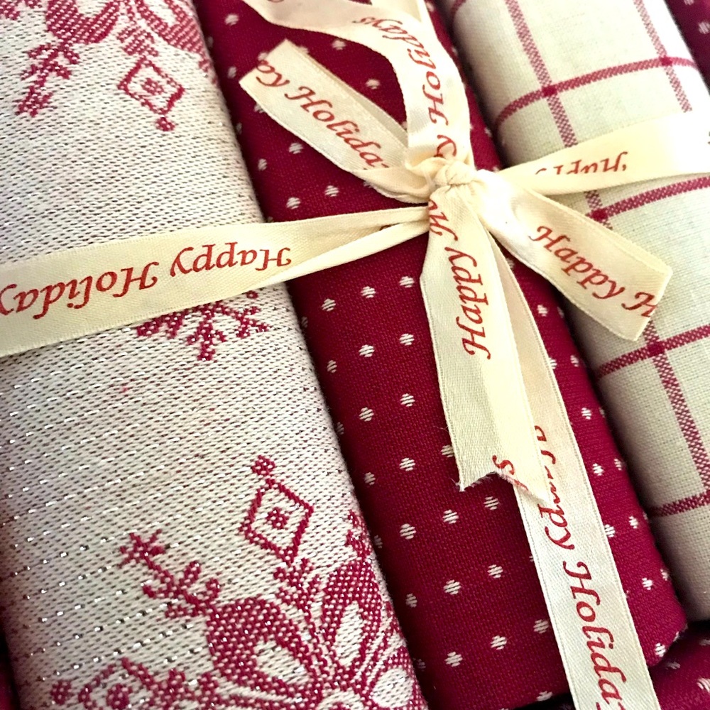 Christmas towel set